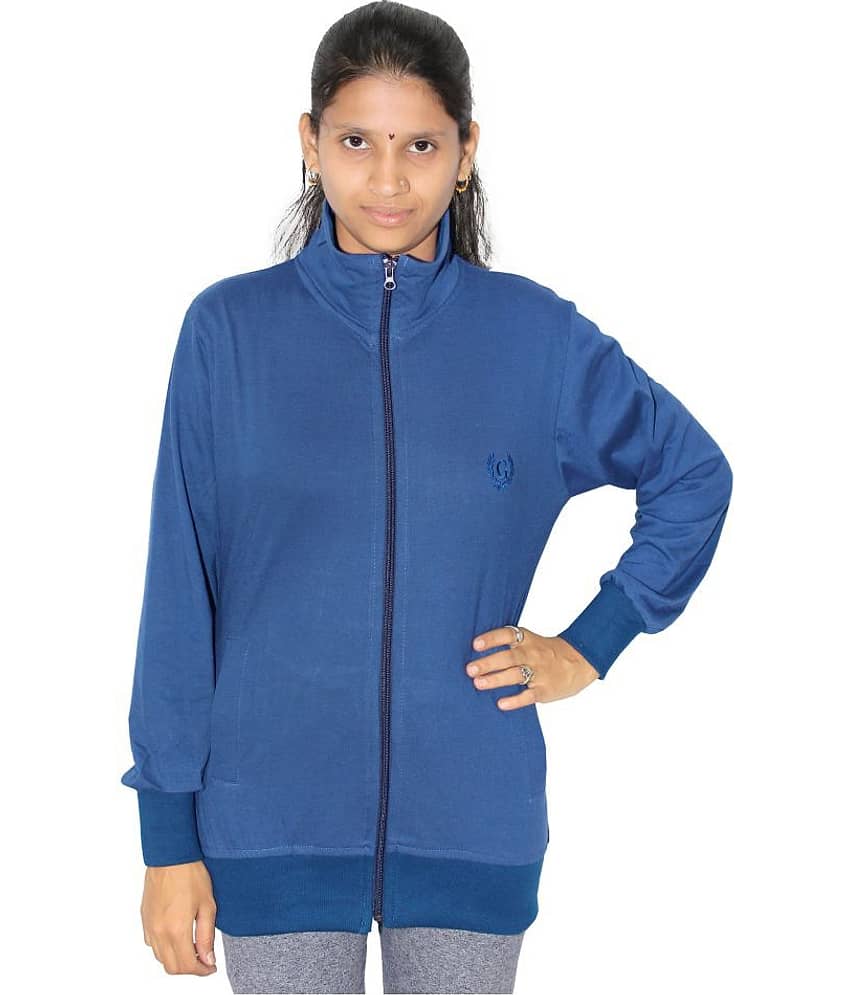 Goodluck Cotton Blue Over coats - Jackets & Coats | Buy online on ZillyBuy