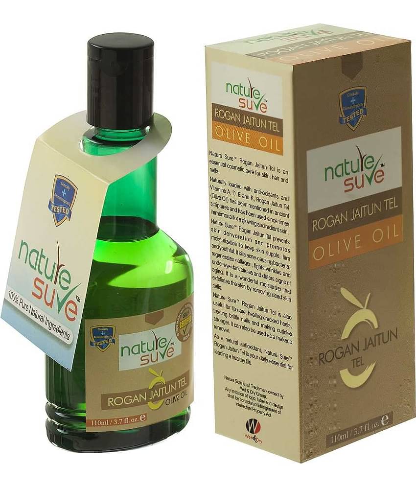 Nature Sure Rogan Jaitun Tail (Olive Oil) for Men & Women - 1 Pack (110ml)