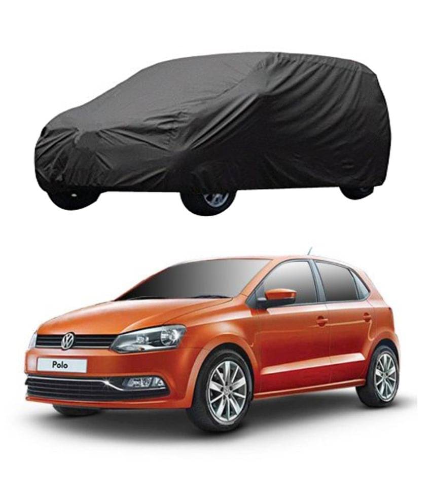 Autoretail Grey Color Car Cover Polyster For Volkswagen Polo Autoretail Grey Color Car Cover Polyster For Volkswagen Polo
