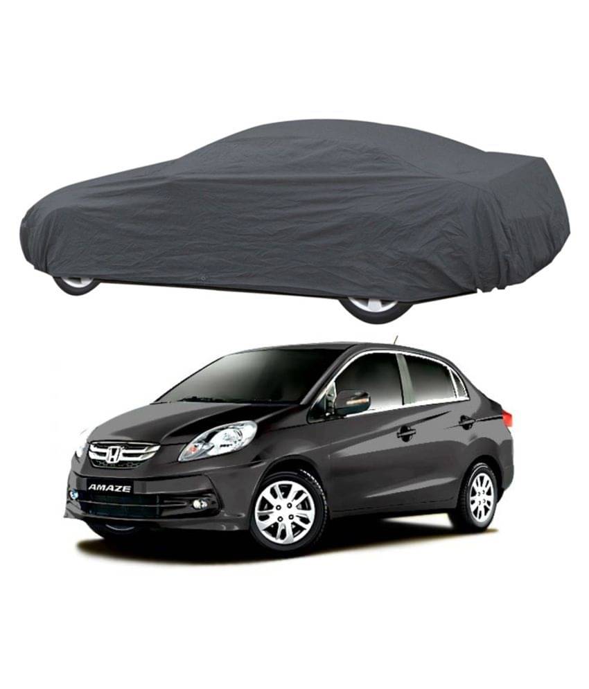     			Autoretail Grey Color Car Cover Polyster For Honda Amaze