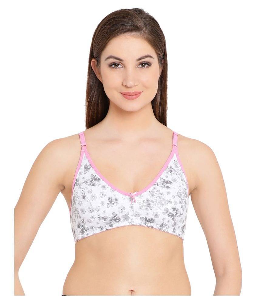 Clovia Cotton Non Padded Women's T-Shirt Bra ( White ) Clovia Cotton Non Padded Women's T-Shirt Bra ( White )