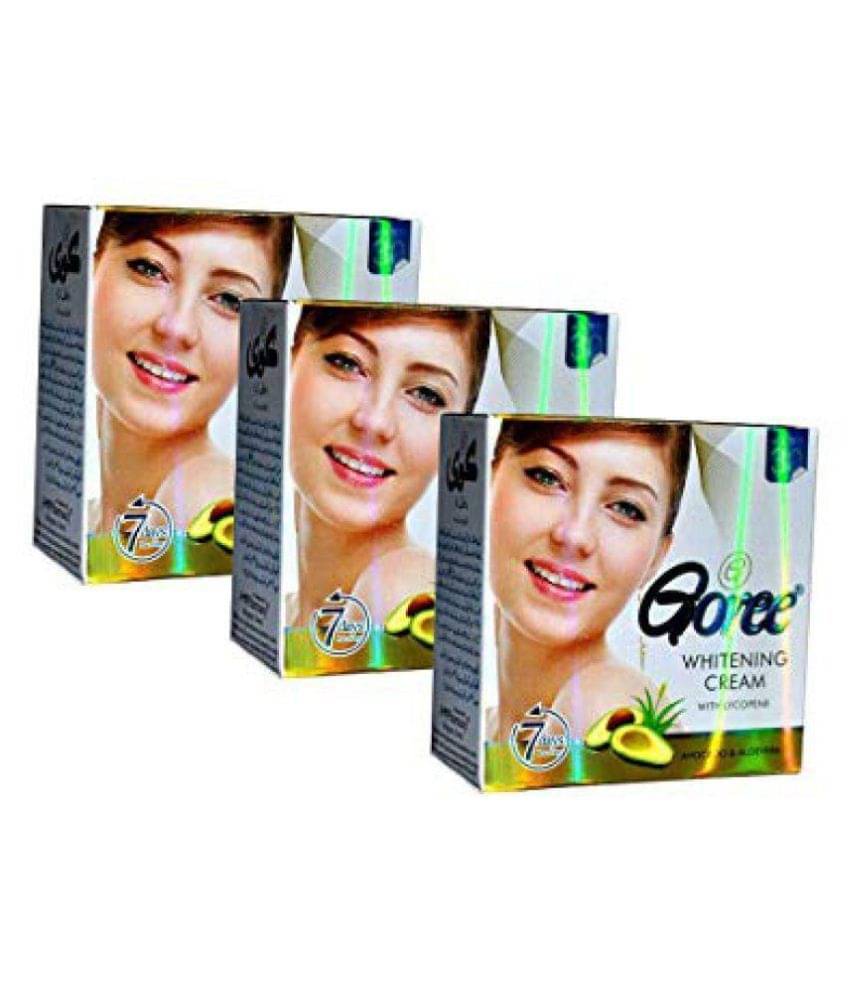     			Bright Future India Goree whitening  cream 3p combo Night Cream 90 gm