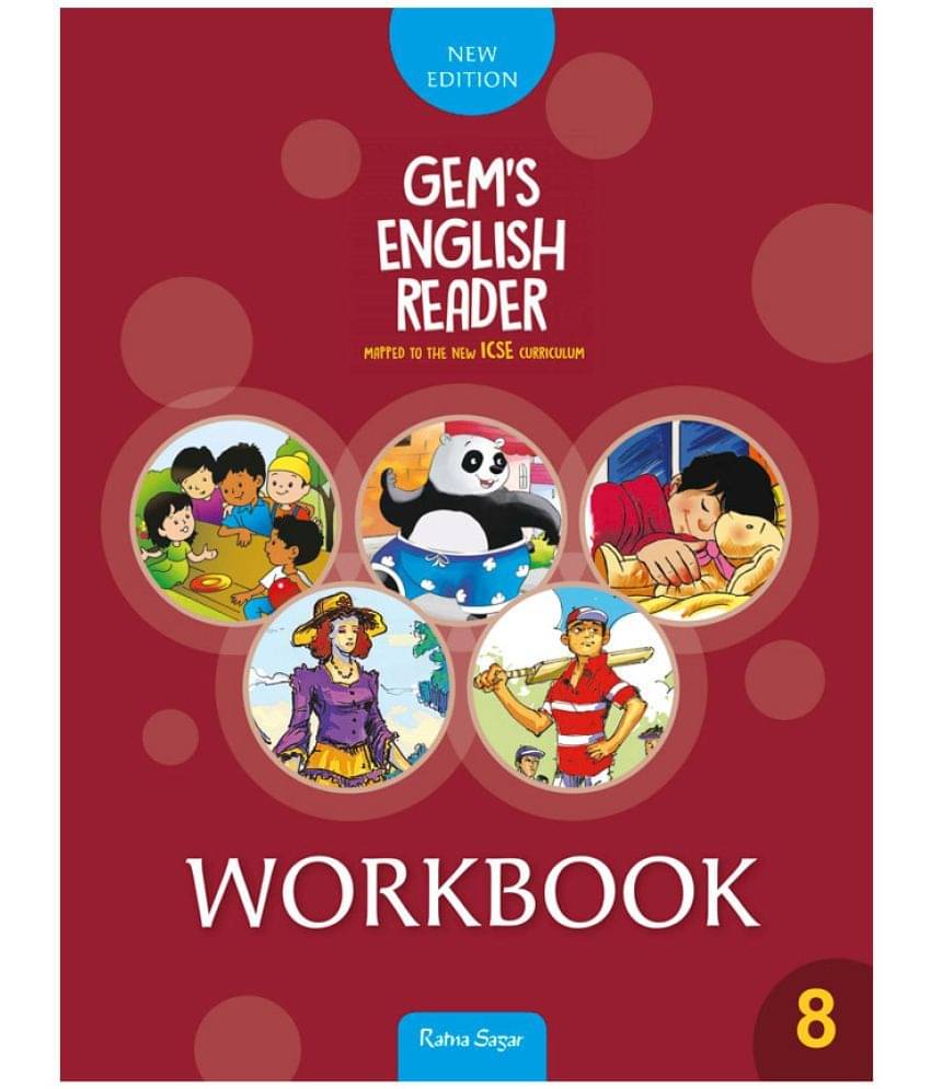     			ICSE GEM'S ENGLISH READER WORKBOOK 8
