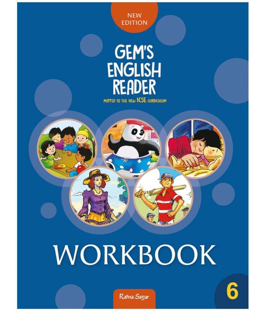     			ICSE GEM'S ENGLISH READER WORKBOOK 6