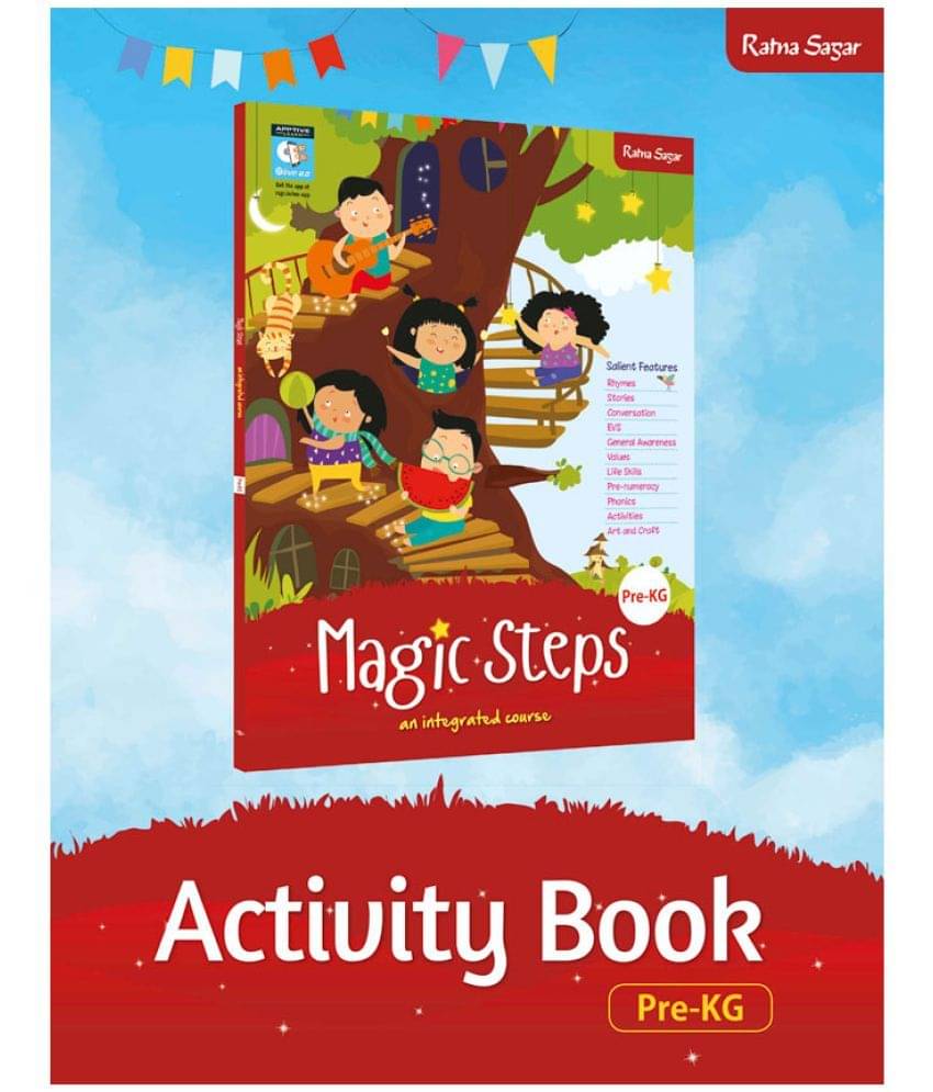     			MAGIC STEPS ACTIVITY BOOK PRE-KG