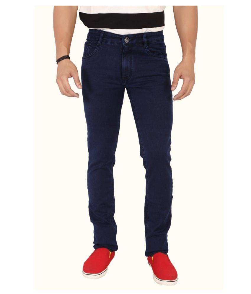 Awack Dark Blue Slim Jeans Awack Dark Blue Slim Jeans