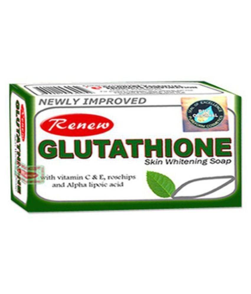     			Bright Future India Renew Glutathione - Skin Whitening Soap 135 gm