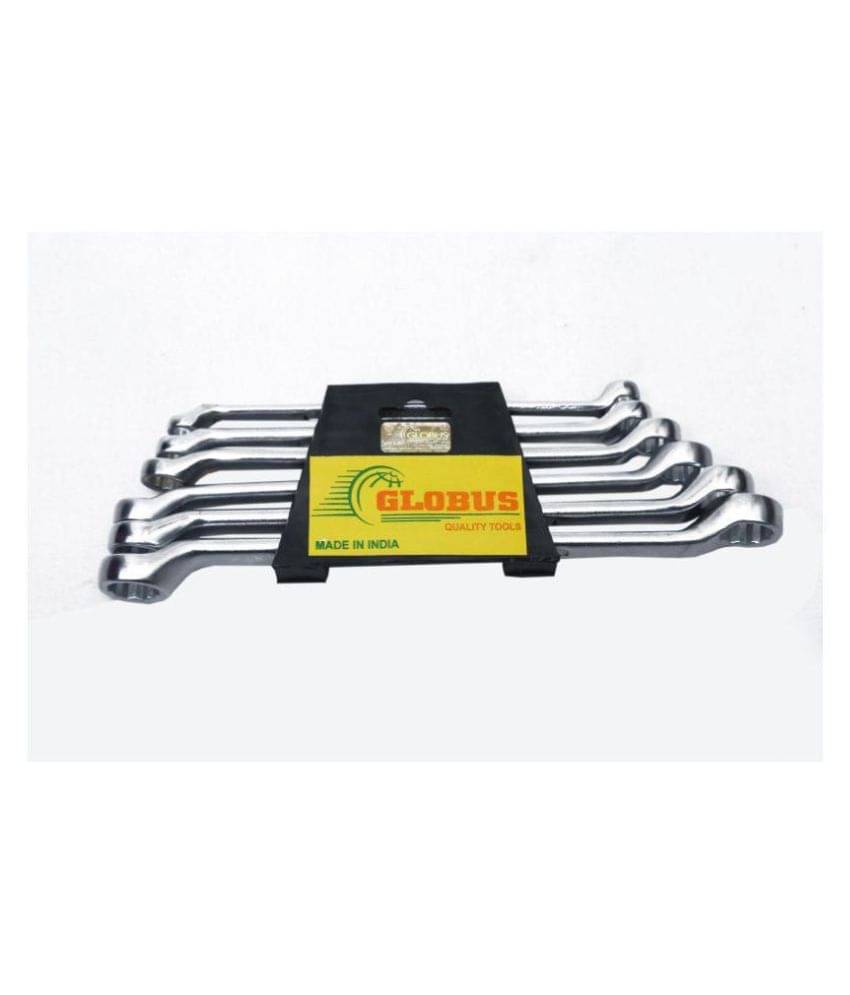 Globus Ring Spanner Set of 6 Pc Globus Ring Spanner Set of 6 Pc