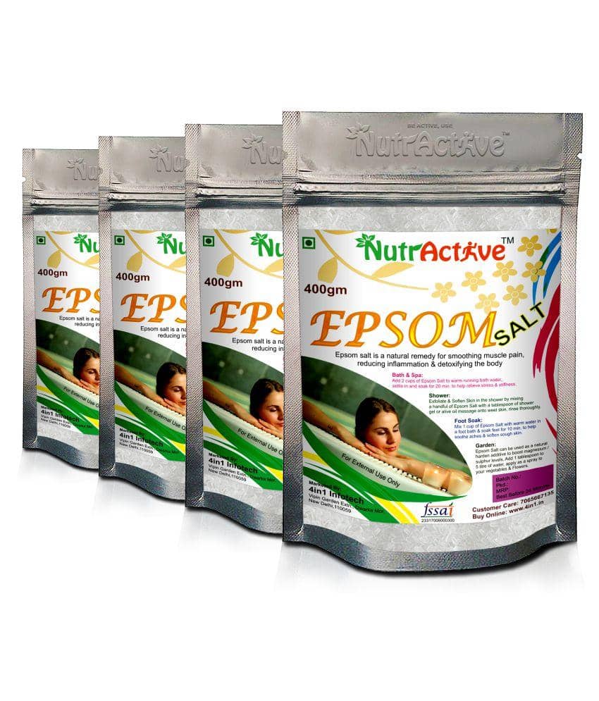 NutrActive Epsom Salt | Pain Relief