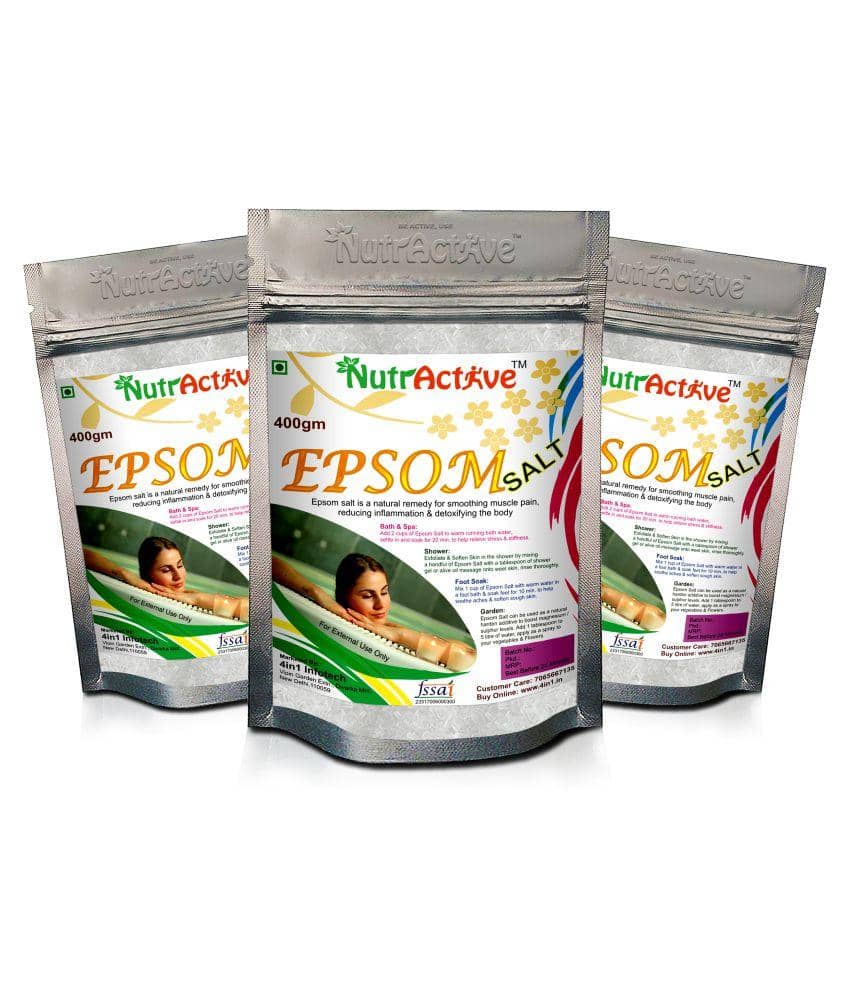 NutrActive Epsom Salt | Pain Relief