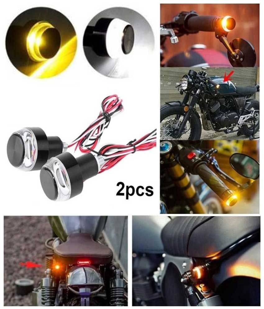 Motorcycle Bike Handle fog Light Dual Color Turn Signal Indicator Light - All Bikes (Plastic Body) Motorcycle Bike Handle fog Light Dual Color Turn Signal Indicator Light - All Bikes (Plastic Body)