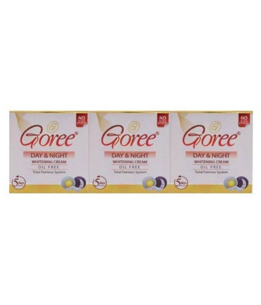     			Bright Future India Goree Day & Night Whitening Cream (oil Free ) Night Cream 30 gm Pack of 3