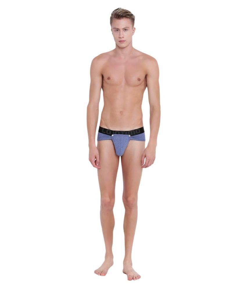 La Intimo Pack of 1 Cotton Briefs For Men's ( Blue ) La Intimo Pack of 1 Cotton Briefs For Men's ( Blue )