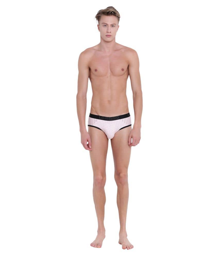 La Intimo Pack of 1 Polyester Briefs For Men's ( Red )