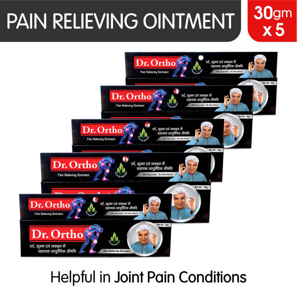 Dr.Ortho Ayurvedic Pain Relieving Ointment - 30 G (Pack Of 5)