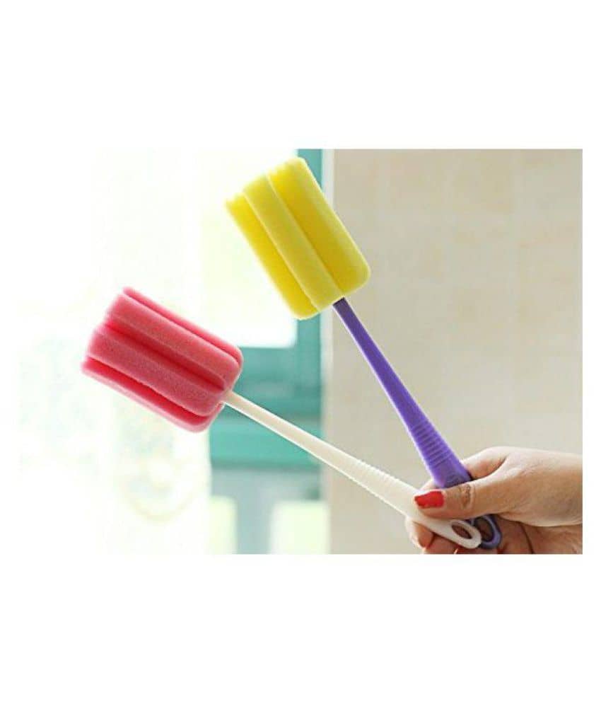 YUTIRITI 3Pc Bottle Cleaner Sponge Cleaning Sponge - Body Care - Loofah and Other Tools | Buy online on ZillyBuy
