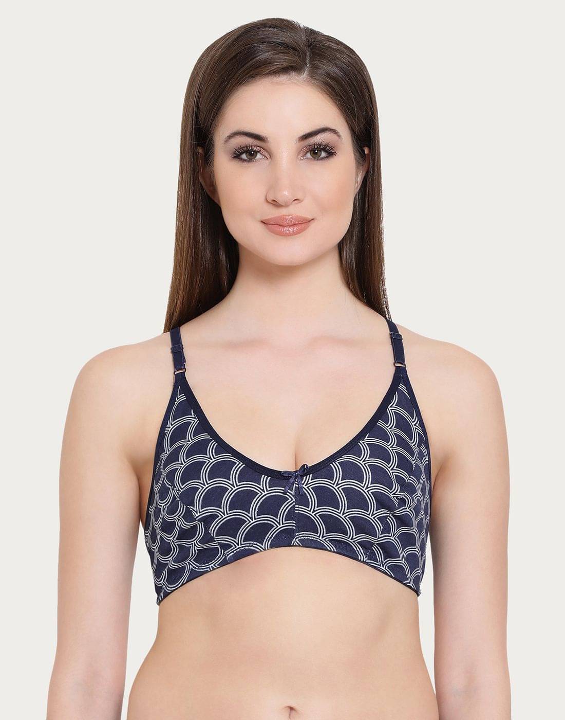     			Clovia Cotton T-Shirt Bra - Blue