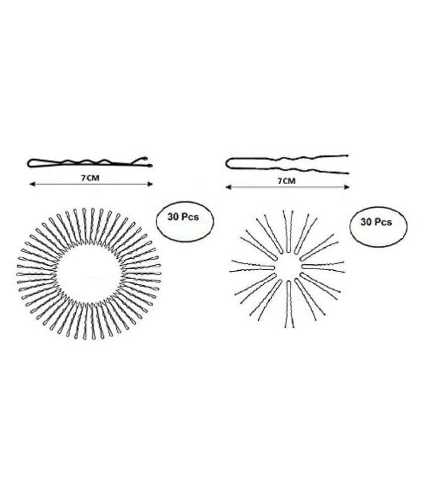     			FOK Black Casual Hair Pin