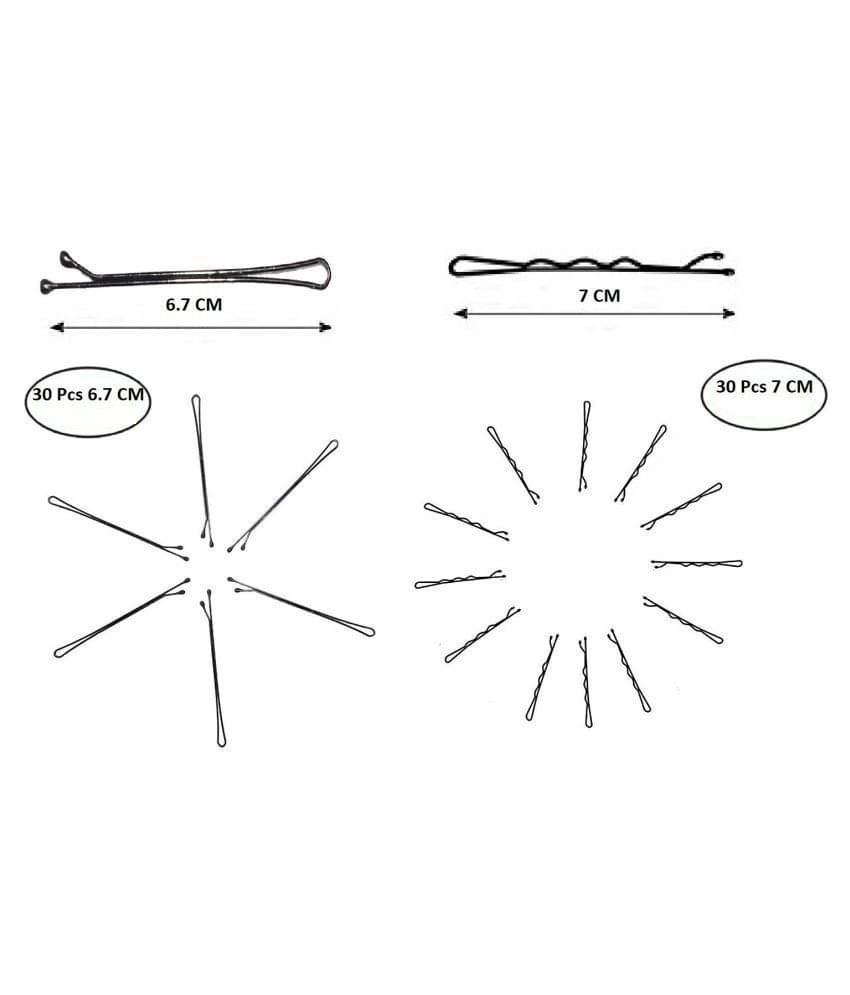     			FOK Black Casual Hair Pin