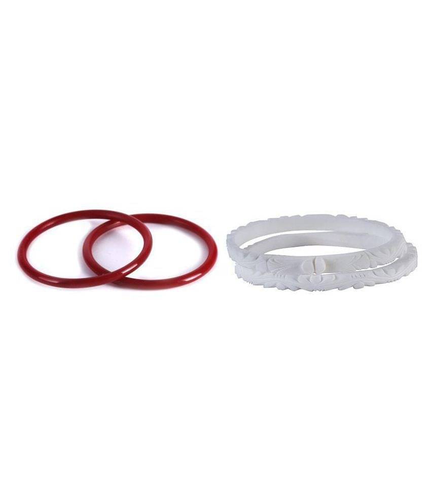     			Bovzen Shakha Pola Bangle Set Design Creepy Plant