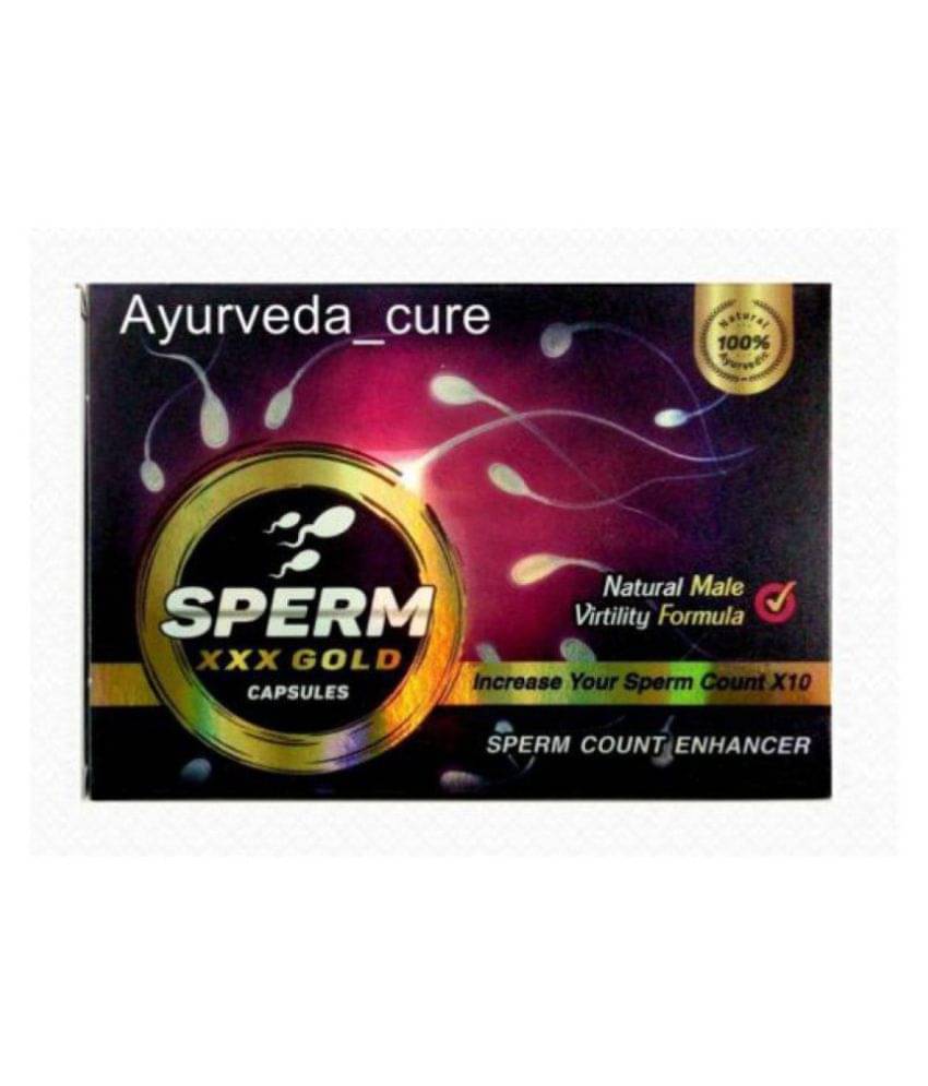 Ayurveda Cure Sparm X X X Gold Capsule 10 x 10 = 100 Caps 100 no.s Multivitamins Capsule Ayurveda Cure Sparm X X X Gold Capsule 10 x 10 = 100 Caps 100 no.s Multivitamins Capsule