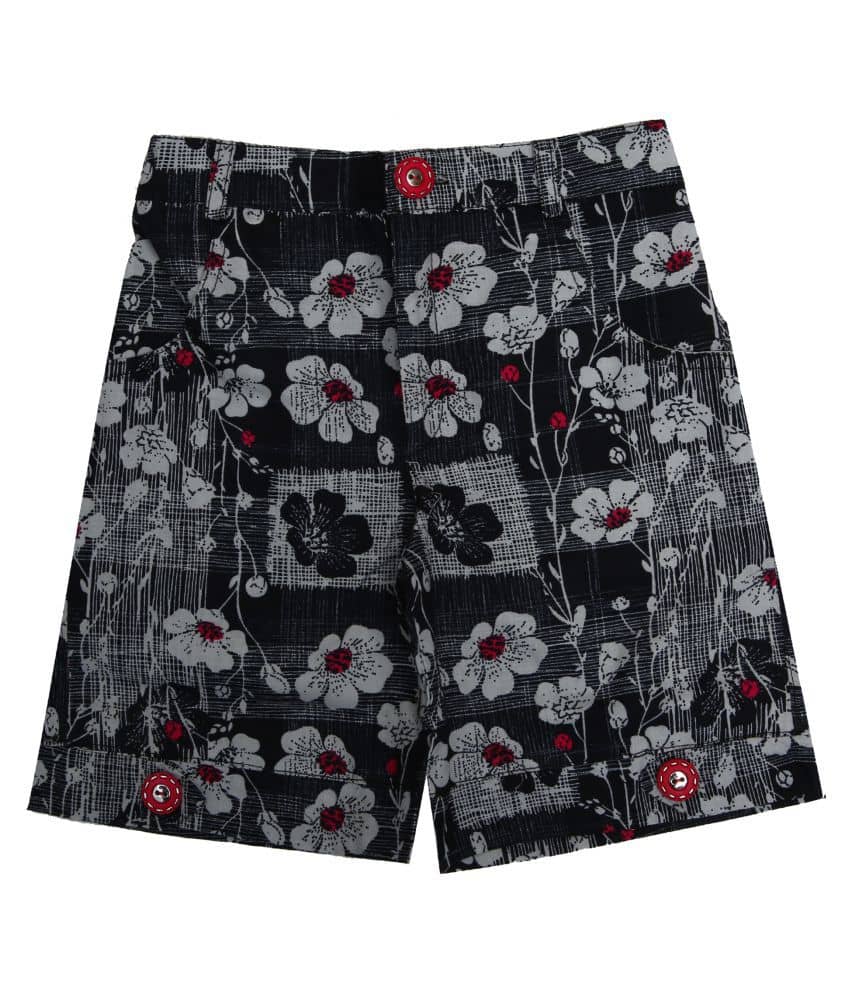 Zadmus Pack of 1 Girls Cotton Hot Pants ( Red ) - Shorts | Buy online on ZillyBuy