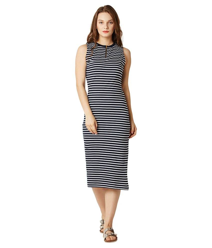     			Miss Chase Women Cotton Bodycon Dress ( Multi Color )