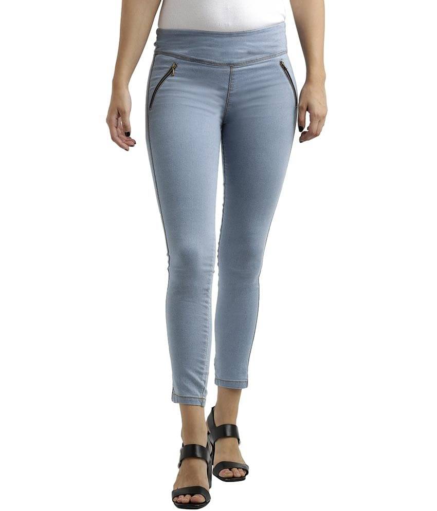     			Miss Chase Denim Jeggings - Blue