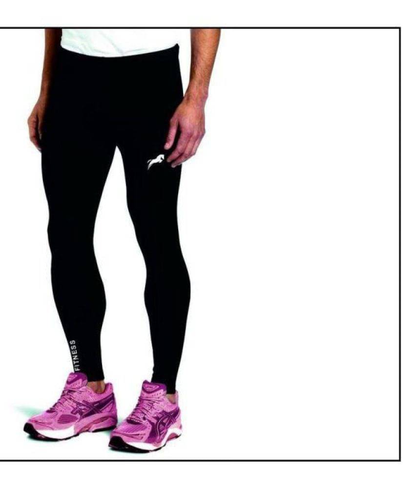 Rider Full Length Compression Tights Multi Sports Exercise/Gym/Running/Yoga/Other Outdoor ineer wear for Sports - Skin Tight Fitting - Black Color Rider Full Length Compression Tights Multi Sports Exercise/Gym/Running/Yoga/Other Outdoor ineer wear for Sports - Skin Tight Fitting - Black Color