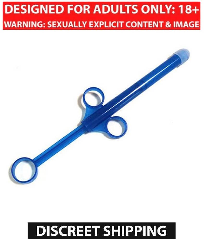 7.5" Personal Lubricant Applicator Syringe Anal Vagina Lube Launcher Sex Toys 7.5" Personal Lubricant Applicator Syringe Anal Vagina Lube Launcher Sex Toys