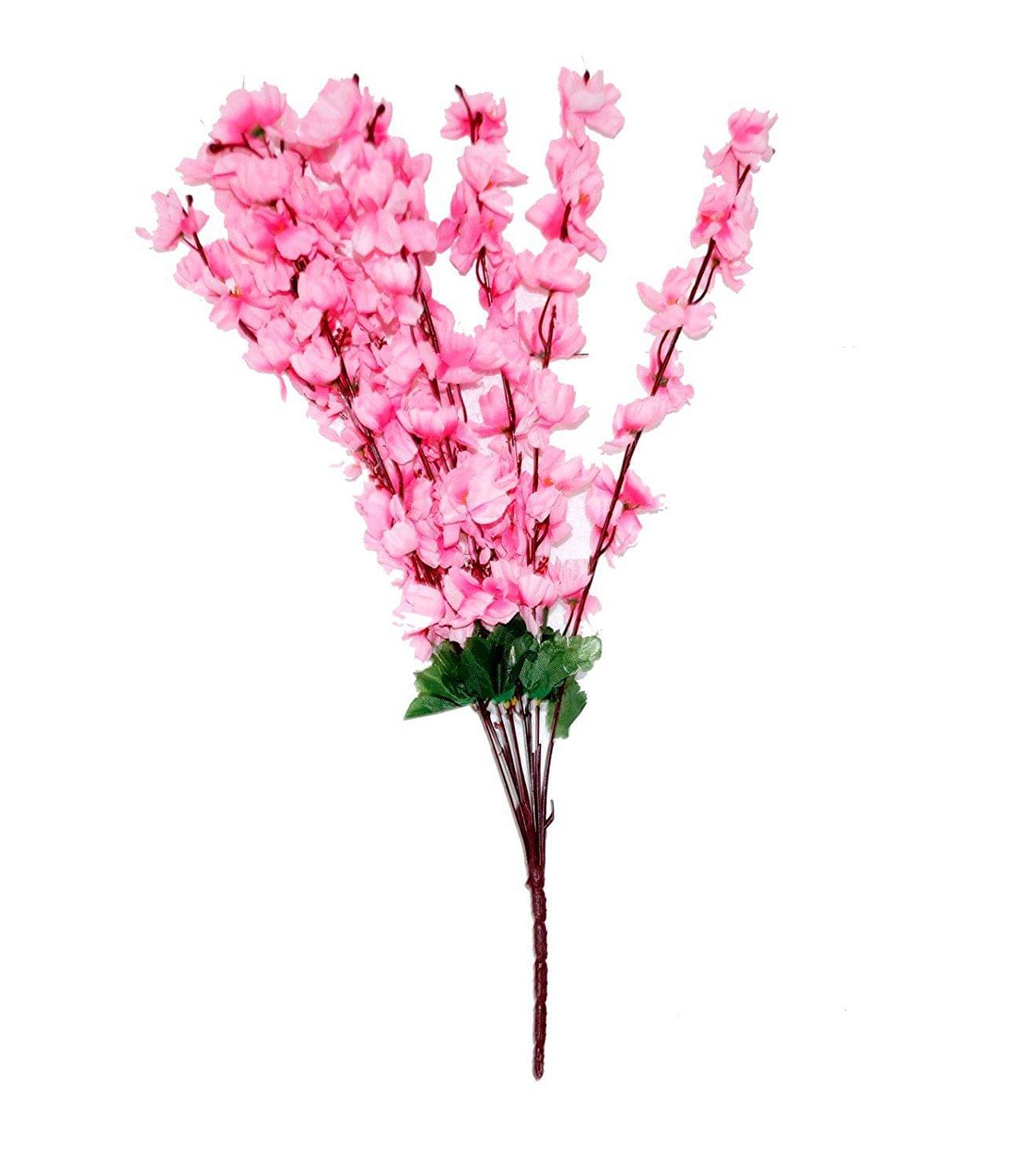     			YUTIRITI Orchids Pink Artificial Flowers Bunch - Pack of 1