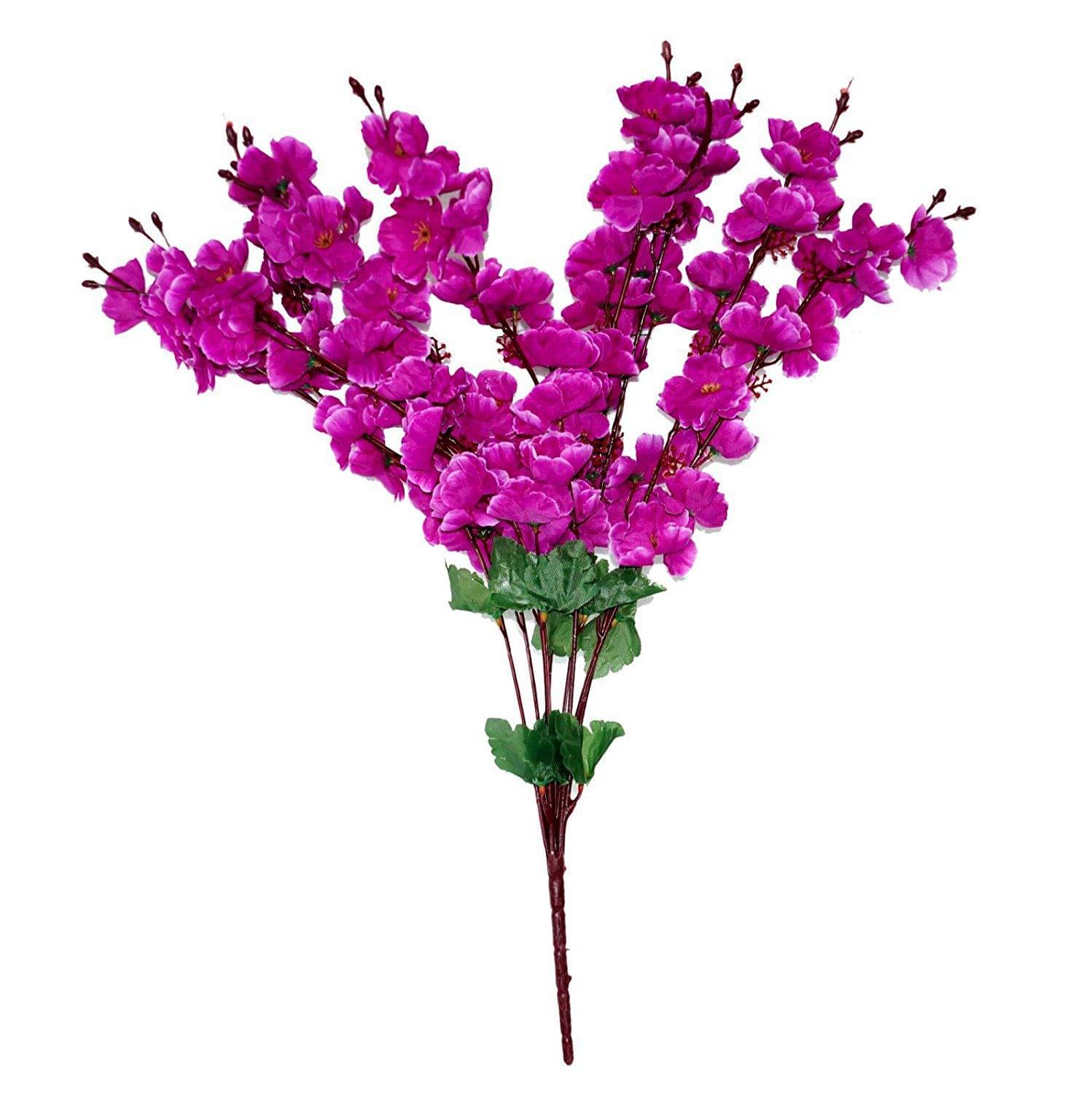 YUTIRITI Orchids Purple Artificial Flowers Bunch - Pack of 1 YUTIRITI Orchids Purple Artificial Flowers Bunch - Pack of 1