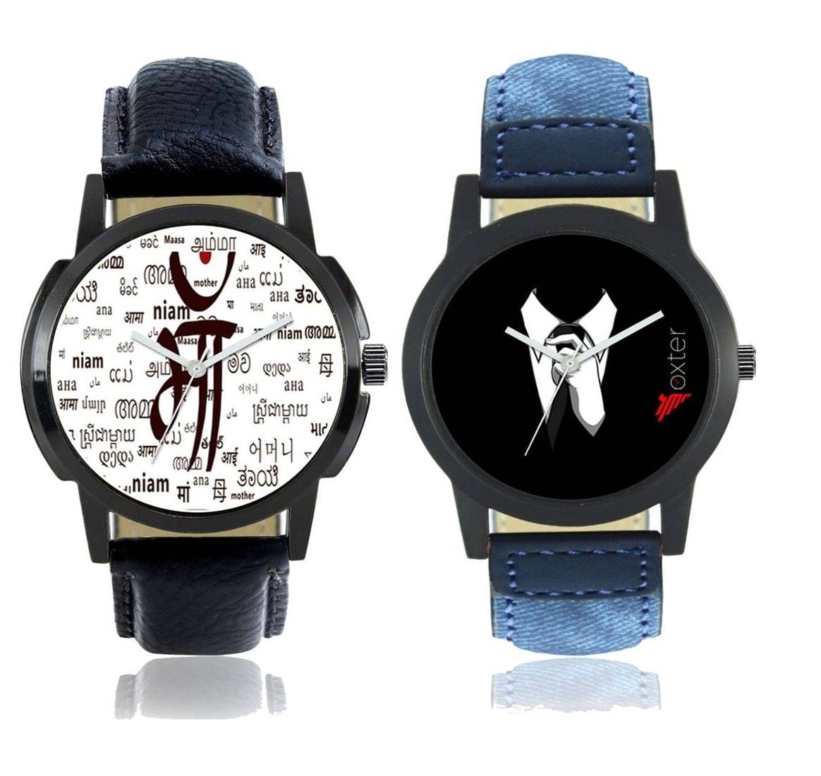    			MIENTERPRISE - Multicolor Leather Analog Men's Watch