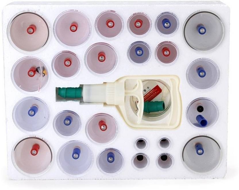 AHCS 24-Cups Biomagnetic Chinese Cupping Therapy Set Traditional Chinese Massage Medical     			AHCS 24-Cups Biomagnetic Chinese Cupping Therapy Set Traditional Chinese Massage Medical