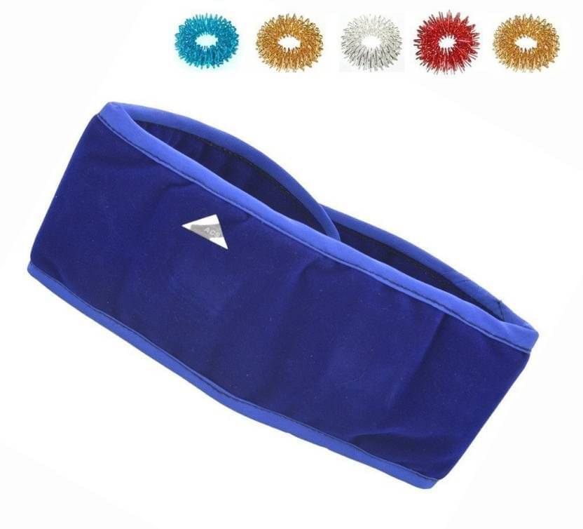 AHCS ACS Magnetic Pyramid Therapy Neck Belt Thyroid Throat Tonsillitis Cough Massager (Blue) AHCS ACS Magnetic Pyramid Therapy Neck Belt Thyroid Throat Tonsillitis Cough Massager (Blue)