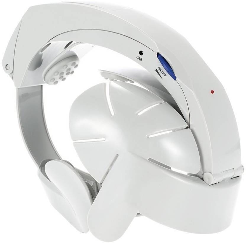     			AHCS Electronic head massager vibrating automatic scalp relax brain release machine Massager  (White)