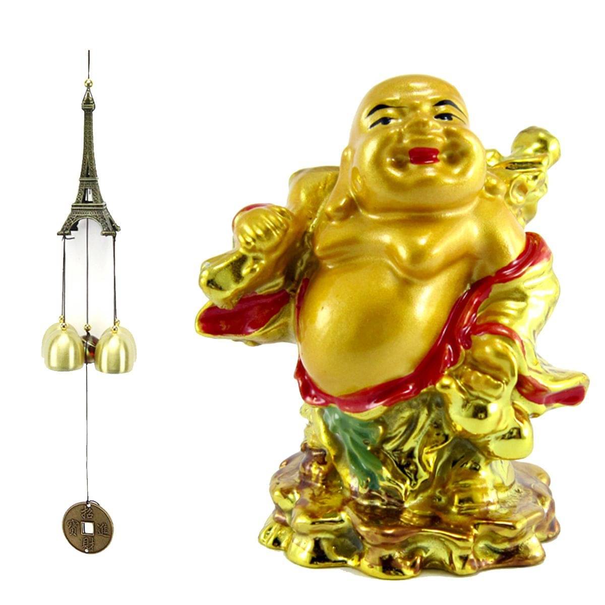     			Nitin collection Polyresin Laughing buddha