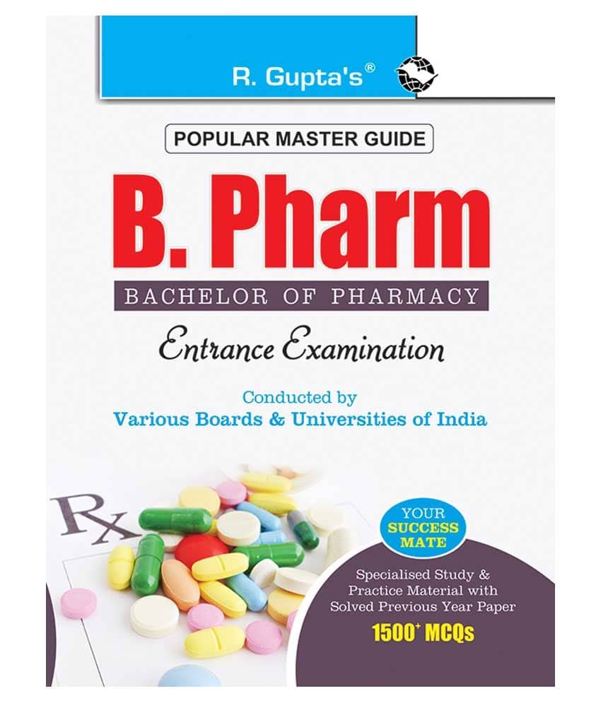B. Pharm (Bachelor of Pharmacy) Entrance Exam Guide - Stationery | Buy online on ZillyBuy