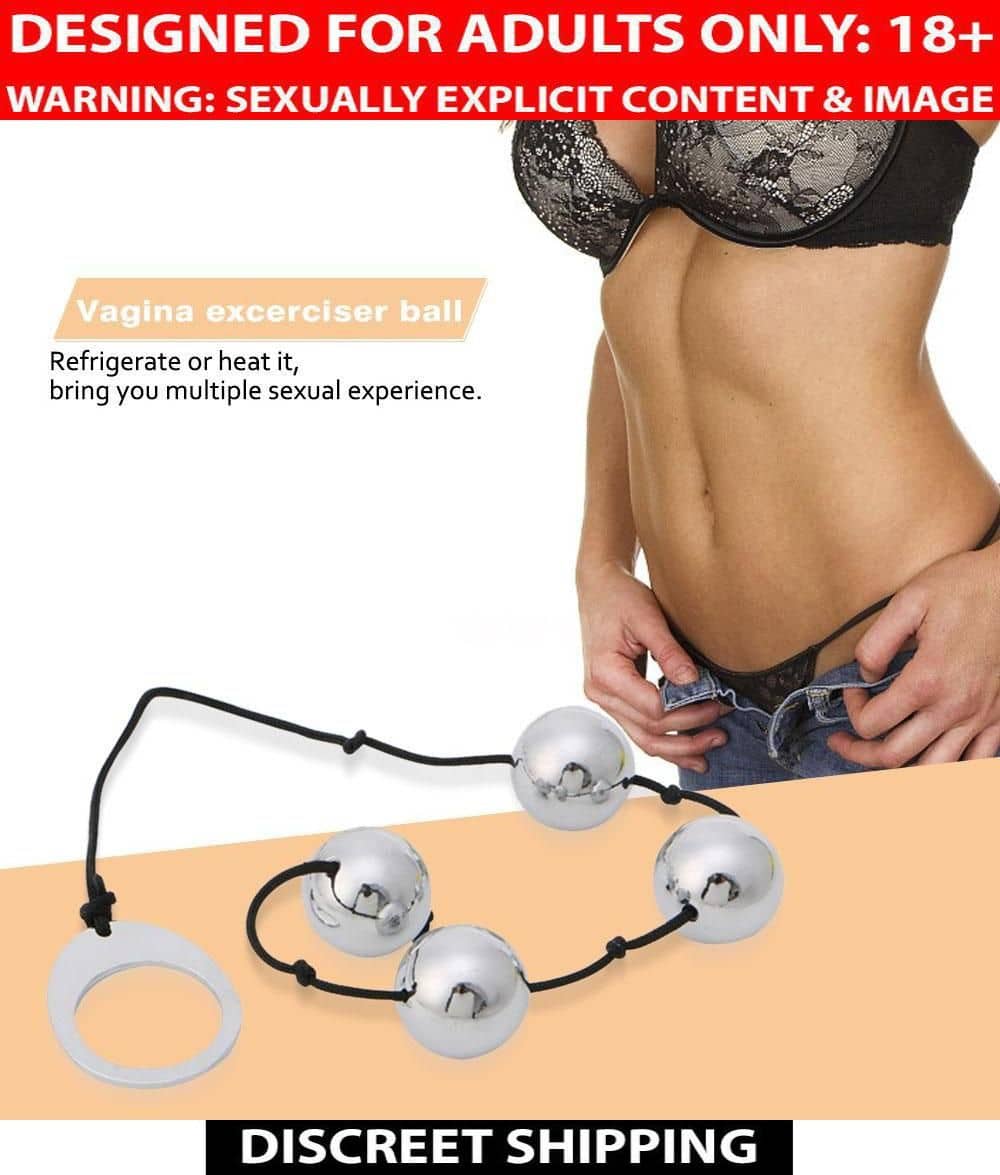 Fashion Metal Kegel Ball Excerciser Trainer Love Ball Sex Ben Wa Balls  Muscle Training Sex Toys Sex Product