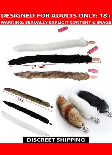 Fox Tail Sex Toy Adult Supplies Unisex Nightlife Butt Backyard Stopper Sexy  Romance Sex Adult Toy