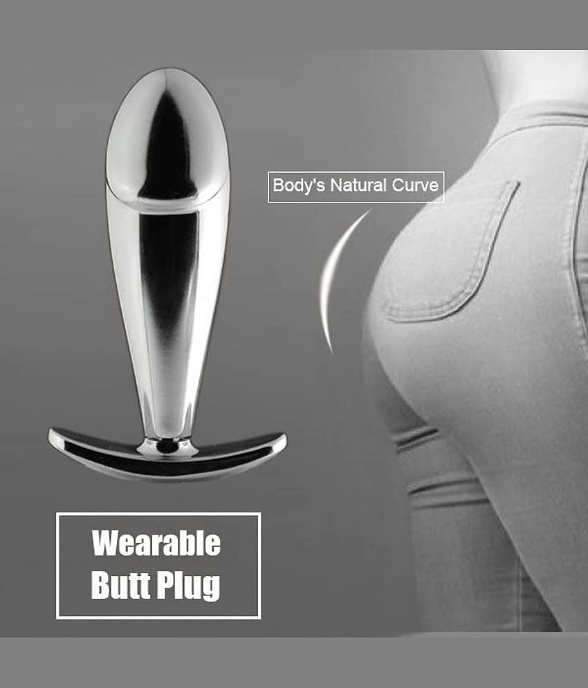 Wearable Stainless Metal Butt Plug Penniss Design Erotic Toys for Women Men Gay Waterproof Black Wearable Stainless Metal Butt Plug Penniss Design Erotic Toys for Women Men Gay Waterproof Black