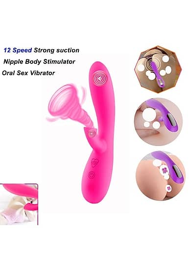 C-lit Sucking Dildo Vibrators for Women Oral Sex C-litoris G S-pot  Stimulator Sex Toys for Women