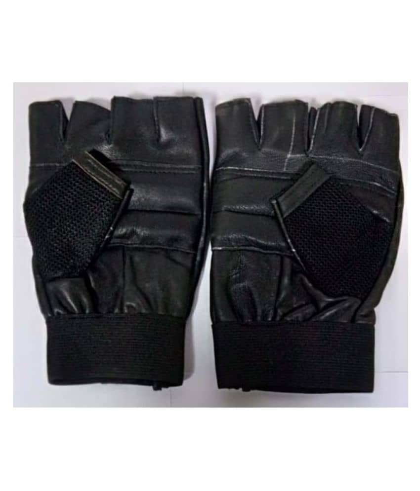 skyfitness Black Gym Gloves - Sports and Fitness Equipment | Buy online on ZillyBuy