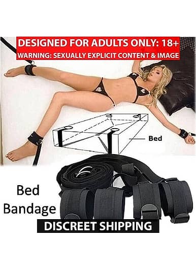 Bed Sex Bondage Restraints Toy Fetish Kit Love Handcuffs Ankle Sex Toys for  Couples E-rotic Products