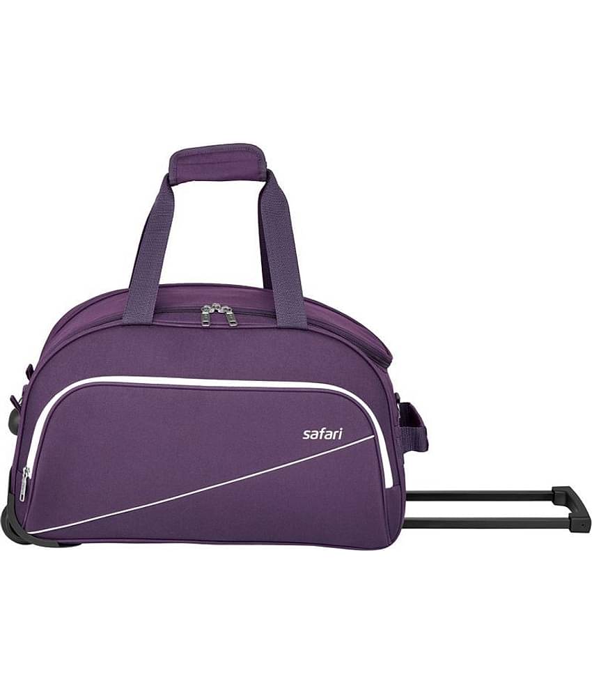 Safari Purple Solid Duffle Bag/Travel bag,Trolley and Trolley