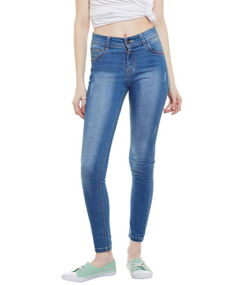 Miss Chase Denim Jeans - Blue - Jeans | Buy online on ZillyBuy