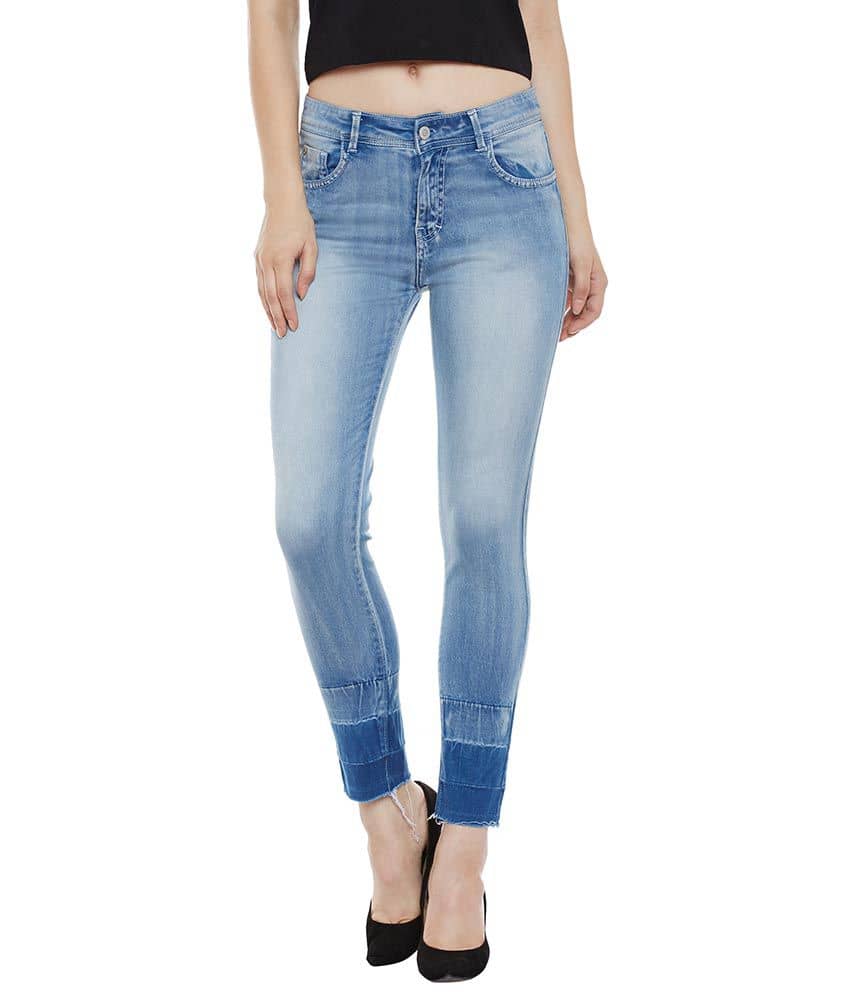 Miss Chase Denim Jeans - Blue - Jeans | Buy online on ZillyBuy