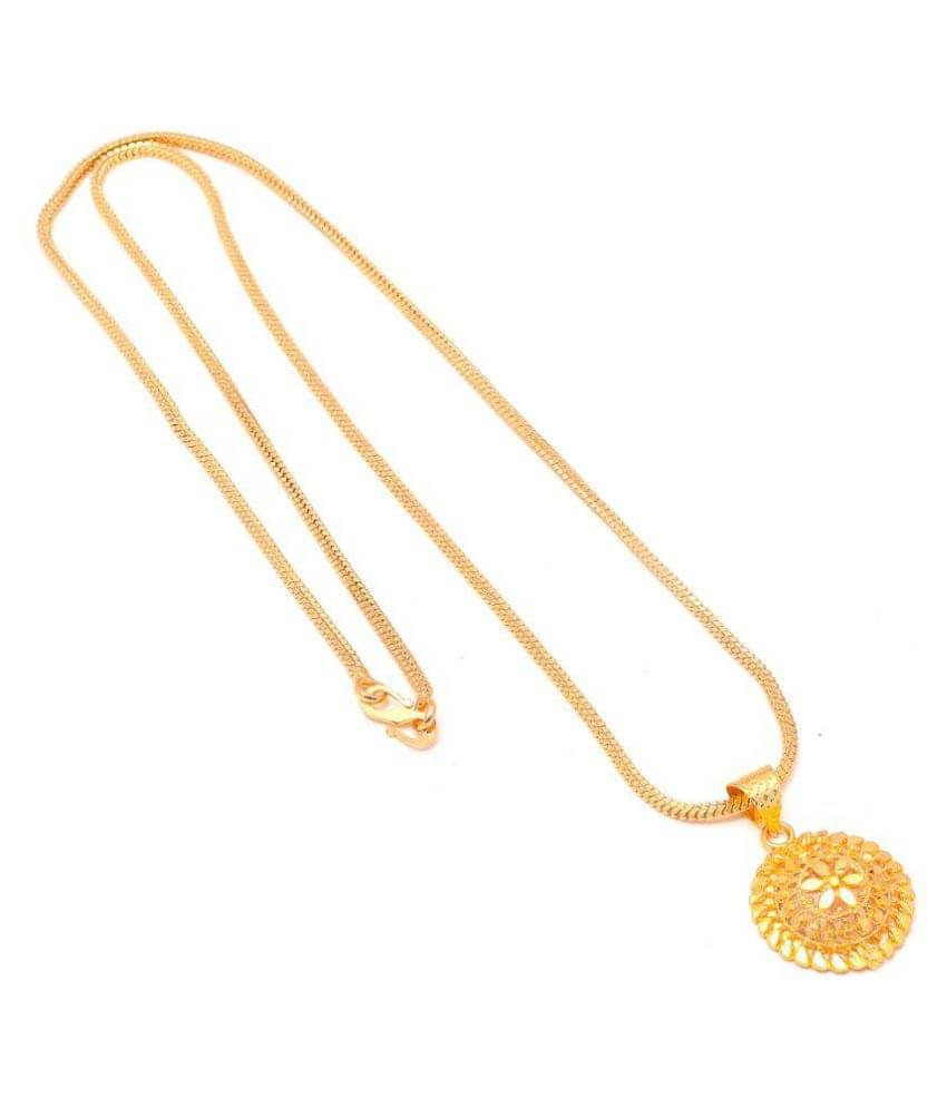     			Jewar Gold Plated Chain ( Set of 1 )