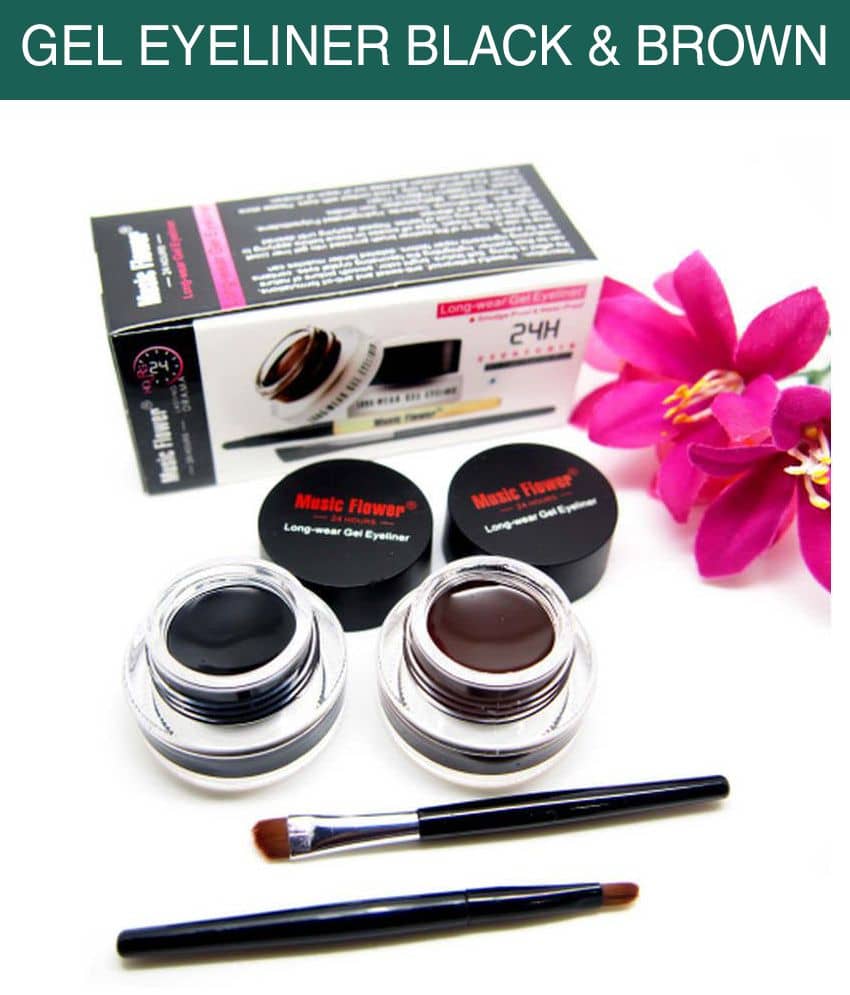 Kiss Beauty Music Flower Gel Eyeliner Single - Makeup - Eyes | Buy online on ZillyBuy
