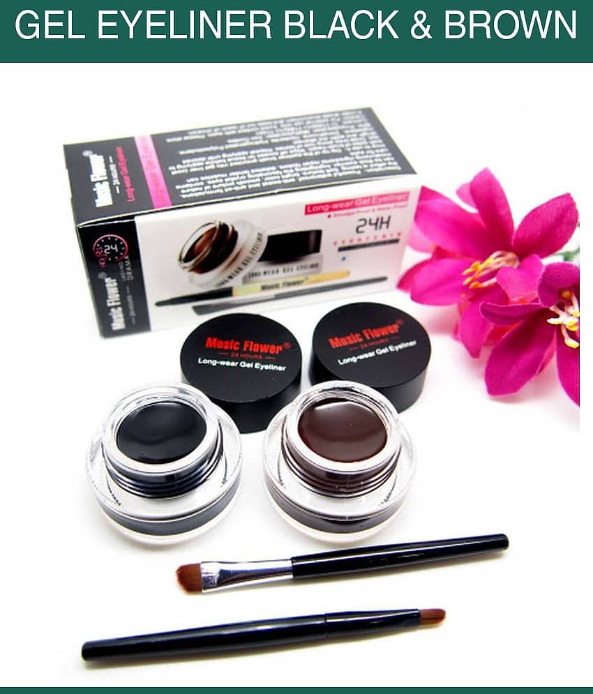 Kiss Beauty Music Flower Gel Eyeliner Single - Makeup - Eyes | Buy online on ZillyBuy